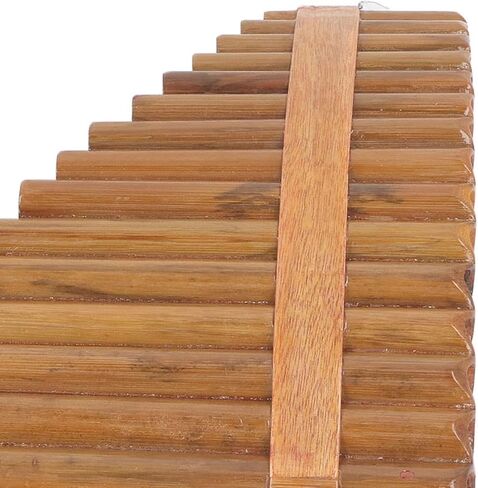 Professional Wooden Panpipe Pan Flute 15 Pipes G Key Woodwind Musical Instrument Pan Pipe Flute (Right Hand) in Saudi Arabia