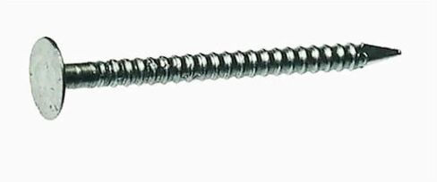 1 رطل 12.5 مقياس 1.5-in electro-galvanized Ringwall Nails # 69187 in Saudi Arabia