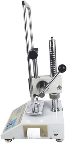 توتر الربيع الرقمي واختبار عداد الضغط مع الطابعة الحد الأقصى للاختبار تحميل 150n/15kg/33lb واجهة USB 99 مجموعات تخزين البيانات قطرها 48 ملم دقيقة. القرار 0.01N/0.001 كجم/0.001 رطل in Kuwait