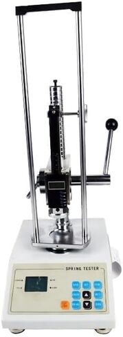 توتر الربيع الرقمي واختبار عداد الضغط مع الطابعة الحد الأقصى للاختبار تحميل 150n/15kg/33lb واجهة USB 99 مجموعات تخزين البيانات قطرها 48 ملم دقيقة. القرار 0.01N/0.001 كجم/0.001 رطل in Kuwait