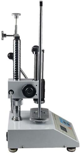 توتر الربيع الرقمي واختبار عداد الضغط مع الطابعة الحد الأقصى للاختبار تحميل 150n/15kg/33lb واجهة USB 99 مجموعات تخزين البيانات قطرها 48 ملم دقيقة. القرار 0.01N/0.001 كجم/0.001 رطل in Kuwait