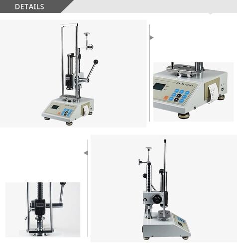 توتر الربيع الرقمي واختبار عداد الضغط مع الطابعة الحد الأقصى للاختبار تحميل 150n/15kg/33lb واجهة USB 99 مجموعات تخزين البيانات قطرها 48 ملم دقيقة. القرار 0.01N/0.001 كجم/0.001 رطل in Kuwait
