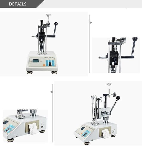 مقياس توتر الربيع الرقمي واختبار الضغط مع الطابعة 99 مجموعة تخزين البيانات الحد الأقصى للاختبار تحميل 10n/1kg/2.2 رطل الدقة الحد الأدنى 0.001n/0.0001kg/0.0001lb in Kuwait