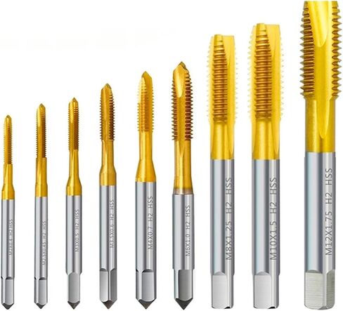 1Pcs HSS Screw Tap Drill Bit M2 M2.5 M3 M3.5 M4 M5 M6 M8 M10 M12 Metric Straight Flute Thread Tap Hand Tools(M14x2.0) in Saudi Arabia