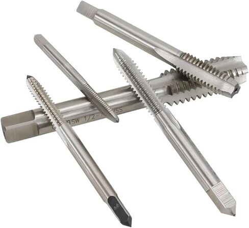 HSS Straight Thread Tap 1Pc BSW BSF 5/32-32 3/16-24 for Metalworking Tools 1Pcs(BSF 3l4-12) in Saudi Arabia