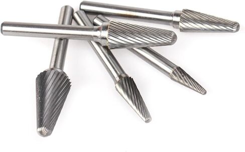 أدوات نقش 6-16 مم أدوات يدوية تضع كربيد بير بايت ملفات دوارة نحت الخشب لطحن المعدن 1PCs (6pcs (L06-L16)) in Saudi Arabia
