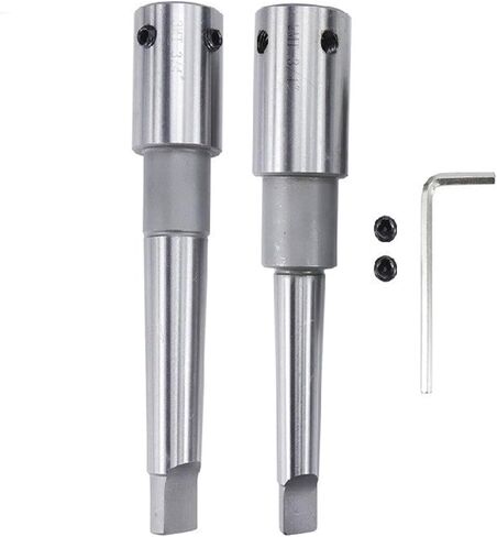 3/4 Inch Taper Arbor MT2 MT3 Hollow Drill Bit Holder for Metal Working Weldon Shank HSS Annular 1Pcs(MT2) in Saudi Arabia