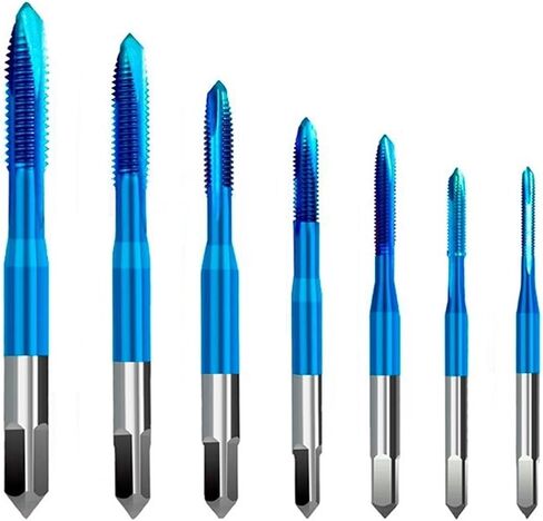 M2-M18 HSS Thread Thouse Tap Macher Plug Tail Take Traize Flute Thread Screw Tap Moods 1pcs (M2x0.4) in Saudi Arabia