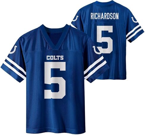 Outerstuff Anthony Richardson Indianapolis Colts #5 Blue Kids Youth 4-20 Team Color Home Player Jersey in Saudi Arabia