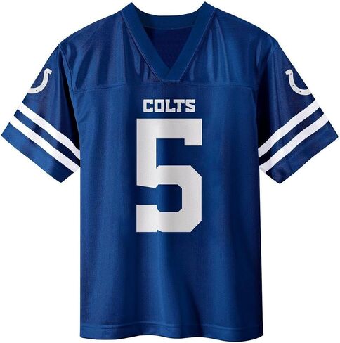 Outerstuff Anthony Richardson Indianapolis Colts #5 Blue Kids Youth 4-20 Team Color Home Player Jersey in Saudi Arabia
