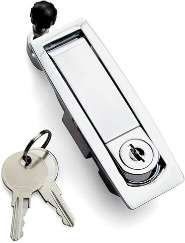 XK141-35W مقبض مخفي اللوحة المنبثقة خزانة الطائرة ليفر قفل القفل لوحة رافعة ترتد القفل 1PCS (XK141-35WP) in Saudi Arabia