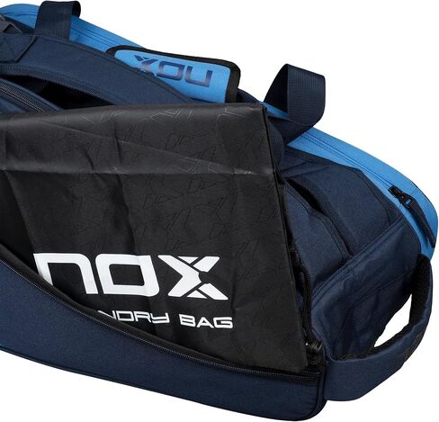 باديل مضرب حقيبة الشارع سلسلة | حقيبة بادل عالية الأداء للرجال | Nox Thermotech Thermal Compartment | يحمل 5 مضارب وملحقات Padel | التصميم الحضري والعملي | مقصورة الأحذية التهوية in Kuwait