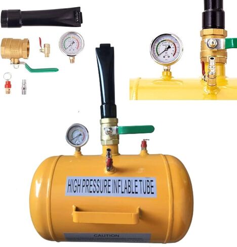 5 Gallon Air Tire Bead Seater Blaster Tool Seating Tire Inflator Car Truck ATV Tank Heavy Duty (Black) in Kuwait