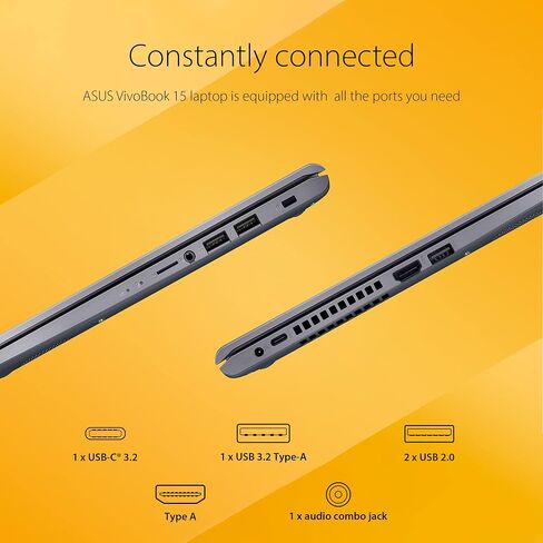 Asus Vivobook 16 Labtop ، 16 "شاشة Wuxga 60 هرتز ، Intel Core I5-13420H ، رسومات Intel Iris Xᵉ ، ذاكرة 16 جيجابايت ، تخزين 512 جيجابايت ، Windows 11 ، Silver Cool ، F1605VA-ES56 in Saudi Arabia