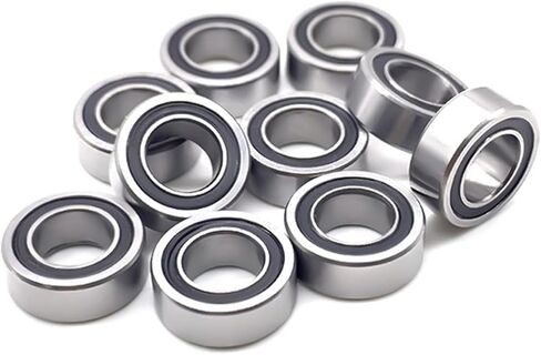 MR116RS 6x11x4 Mm Bearing Hobby Electric RC Car Truck MR116 RS 2RS Ball Bearings MR116-2RS Black Sealed 5PCS in Saudi Arabia