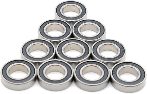 S6800RS 10x19x5 مم الكرة غير القابل للصدأ تحمل S6801RS S6802RS S6803RS S6804RS S6805RS 5PCS (S6801RS 12x21x5) in Saudi Arabia