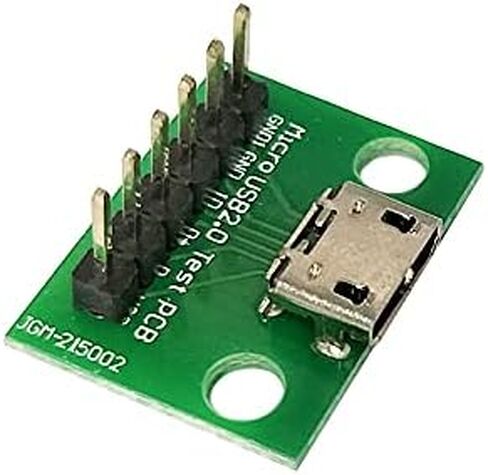 WLGQ Micro USB 2.0 لوحة الاختراق PCB ، واجهة 6 أسنان ، 10 حزمة in Saudi Arabia
