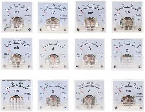 Ammeter 91C4 45x45mm (0-3V) in Saudi Arabia