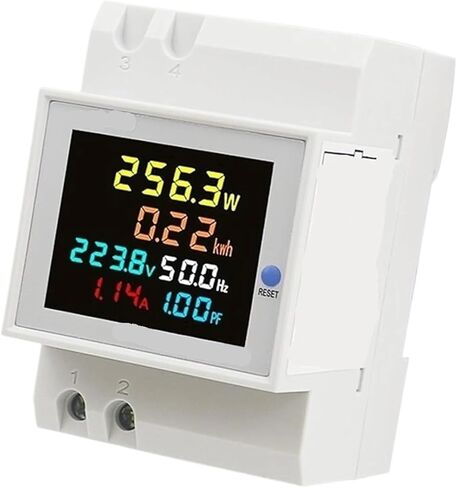 1PCS Single-Phase Energy Meter AC 40-300V 100A(40-300V External CT) in Saudi Arabia