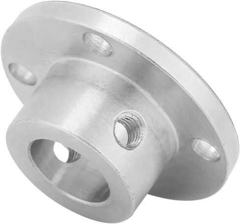 2pcs Flange Coupler, Flange Shaft Coupling, M4 Rigid Motor Shaft Coupler Connector, Rigid Guide Model Accessory ID 12mm OD 18mm in Saudi Arabia