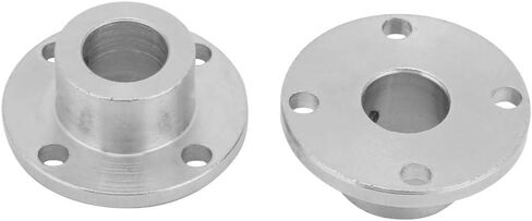 2pcs Flange Coupler, Flange Shaft Coupling, M4 Rigid Motor Shaft Coupler Connector, Rigid Guide Model Accessory ID 12mm OD 18mm in Saudi Arabia