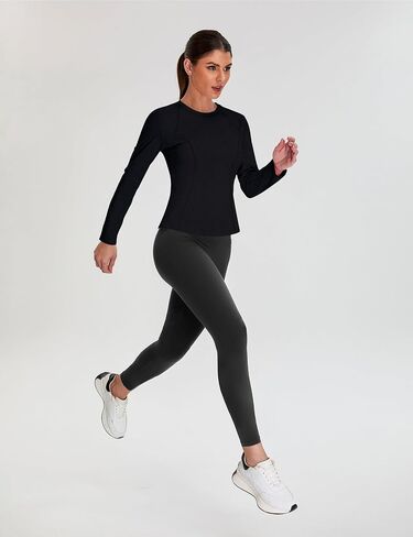 BMJL Womens Long Sleeve Dorts Tops Soft Prockout مع شبك in Saudi Arabia