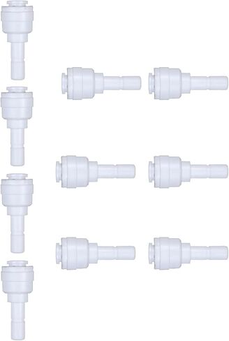White Stem Adapter (Tube OD 3/8 in. to Stem OD 1/4 in.) in Kuwait