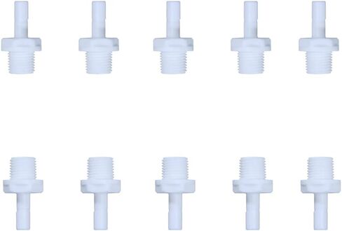 White Stem Adapter (Tube OD 3/8 in. to Stem OD 1/4 in.) in Kuwait