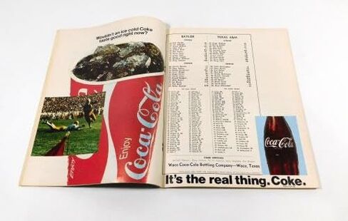 1970 Texas A&M في برنامج Baylor College لكرة القدم 10-24-70-برامج الكلية in Saudi Arabia