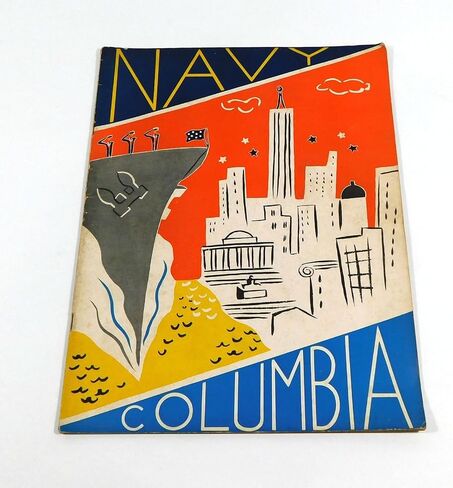 1934 at Columbia College Football Program 10-20-34 - College Programs in Saudi Arabia