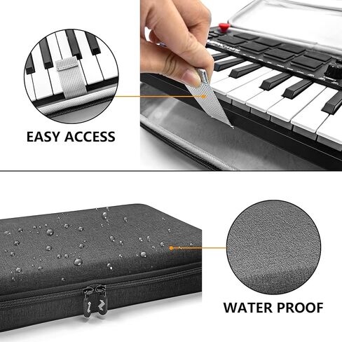 حافظة كيبورد بهيكل صلب متوافقة مع غطاء وحدة تحكم ميدي ام بي كيه ميني ام كيه 3 من ميوزين in Kuwait