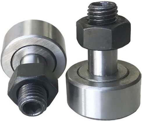 10pcs/50pcs CF4 KR12 Cam Follower Stud Type Track Rollers Needle Bearings KRV12(10pcs) in Saudi Arabia
