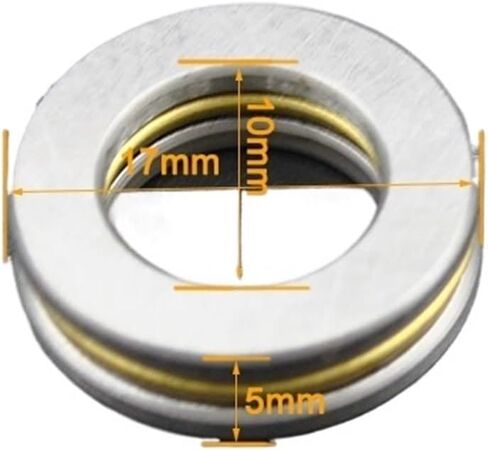 F10-17M F10 17M Thrust Bearing 10x17x5mm Miniature Bearing Diameter 10mm Mini Mini Boll Small Bollings 1pcs (10pcs) in Saudi Arabia