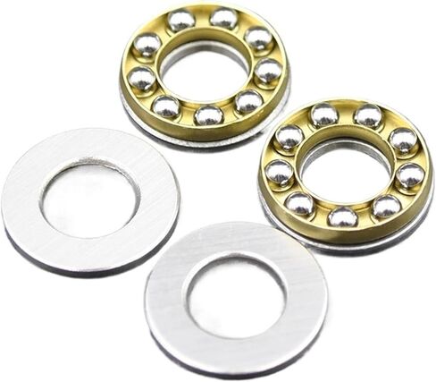10Pcs F8-16M F8 16m Thrust Bearing 8x16x5mm Miniature Bearing Inner Diameter 8mm Mini Small Axial Ball Bearings in Saudi Arabia