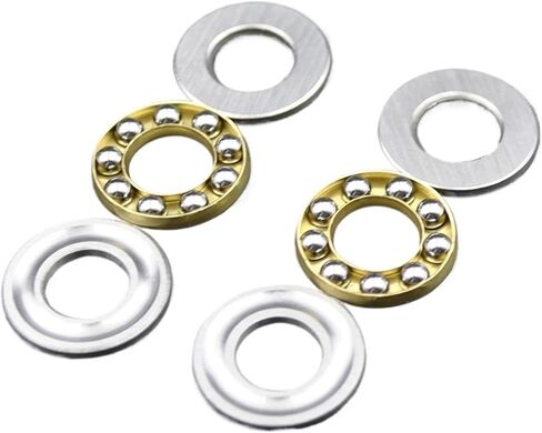 10Pcs F8-16M F8 16m Thrust Bearing 8x16x5mm Miniature Bearing Inner Diameter 8mm Mini Small Axial Ball Bearings in Saudi Arabia