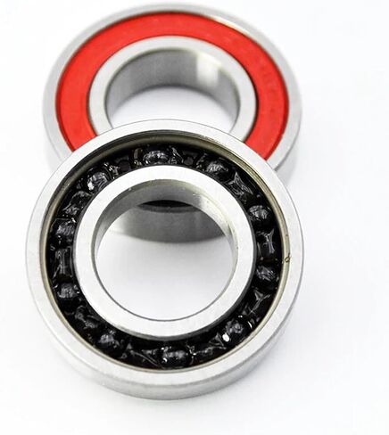 2/10pcs السيراميك الهجين 6901 2RS تحمل 12x24x6mm 6901rs نيتريد 12 مم محامل الكرة الداخلية (10pcs) in Saudi Arabia