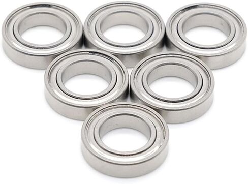 10pcs S6801zz 12x21x5mm محامل كرة مقاوم للصدأ مقاوم للصدأ AISI440C in Saudi Arabia