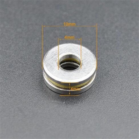 F4-10M F4 10M Thrust Bearing 4x10x4mmm Miniature Minist Diameter 4mm Mini Ball Bollings Small Prowings 1pcs (2pcs) in Saudi Arabia