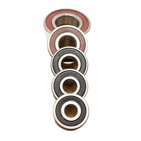 محمل كرة أخدود عميق 6200 6201 6202 6203 6204 6206 6206 6207 DDU ZZ RS 2RS ذات سرعة عالية من الصلب الصلب المعدني المنخفض الضوضاء (الختم المعدني (ZZ) ، 6201 ID12X32X10MM) in Kuwait