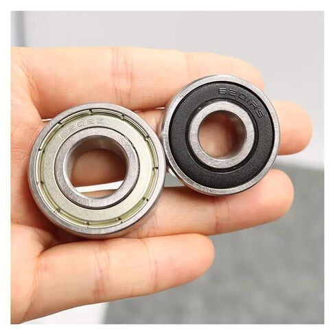 محمل كرة أخدود عميق 6200 6201 6202 6203 6204 6206 6206 6207 DDU ZZ RS 2RS ذات سرعة عالية من الصلب الصلب المعدني المنخفض الضوضاء (الختم المعدني (ZZ) ، 6201 ID12X32X10MM) in Kuwait