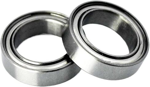 2/10pcs هجين السيراميك تحمل S6700ZZ الصلب المقاوم للصدأ 6700 ZZ 10x15x4mm محامل الكرة المصغرة 10 مم (2pcs) in Saudi Arabia