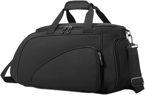 Table Tennis Training Bag Sports Gym Bag Partitioned Storage Crossbody Tote Ping Pong Equipment Carrier for Ping Pong Paddles in Kuwait