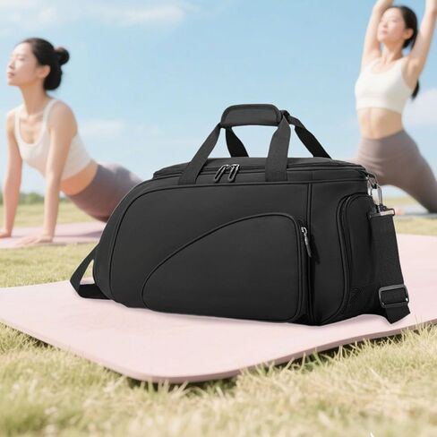 Table Tennis Training Bag Sports Gym Bag Partitioned Storage Crossbody Tote Ping Pong Equipment Carrier for Ping Pong Paddles in Kuwait