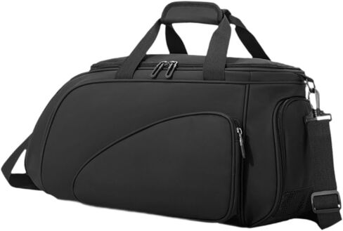 Table Tennis Training Bag Sports Gym Bag Partitioned Storage Crossbody Tote Ping Pong Equipment Carrier for Ping Pong Paddles in Kuwait