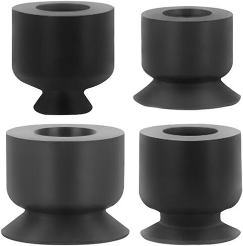 1PCS ZP2-B02/04/06/08/10/15/35MUGS/MUN Vacuum Sucker Black Anti-Static Flat NBR Small Vacuum Suction Cup(ZP2-B05MUN) in Saudi Arabia