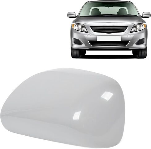 Rearview Mirror Cover, Exterior Door Mirror for Vehicle, Suitable for without Mirror Turn (Left: 87945‑02910) in Saudi Arabia