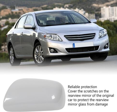 Rearview Mirror Cover, Exterior Door Mirror for Vehicle, Suitable for without Mirror Turn (Left: 87945‑02910) in Saudi Arabia