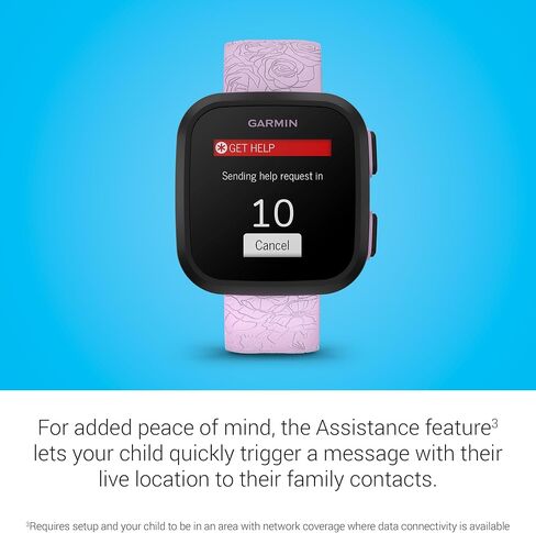 Garmin Bounce™, Kids Smartwatch, Two-Way Text and Voice Messaging, Location Tracking, Black Camo (Renewed) in Saudi Arabia