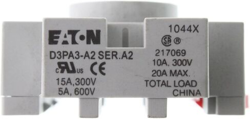 Eaton Cutler-Hammer D3PA3-A2 GUING DIRE DIN RAIL RELAY RELAY ، 11-PIN in Saudi Arabia