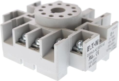 Eaton Cutler-Hammer D3PA3-A2 GUING DIRE DIN RAIL RELAY RELAY ، 11-PIN in Saudi Arabia